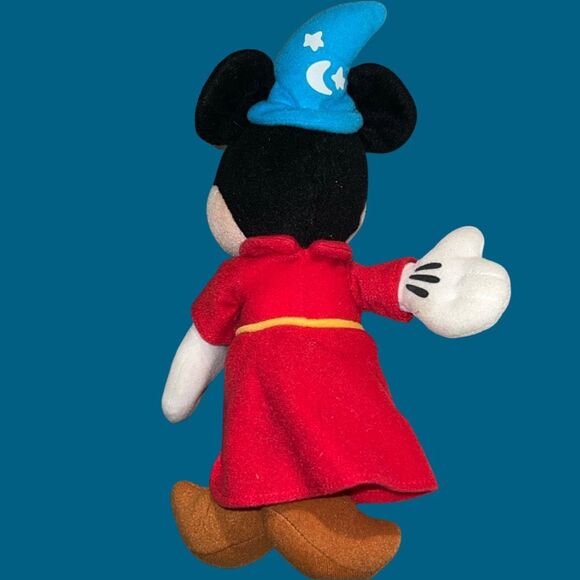 Vintage Sorcerer Mickey Mouse Fantasia 2000 Plush Disneyland Walt Disney Plush - Picture 2 of 4
